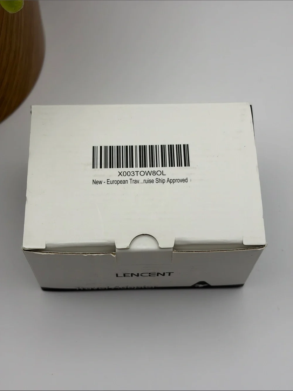 Lencent Foldable Dual USB European Travel Plug Power Adapter, PA050USEU